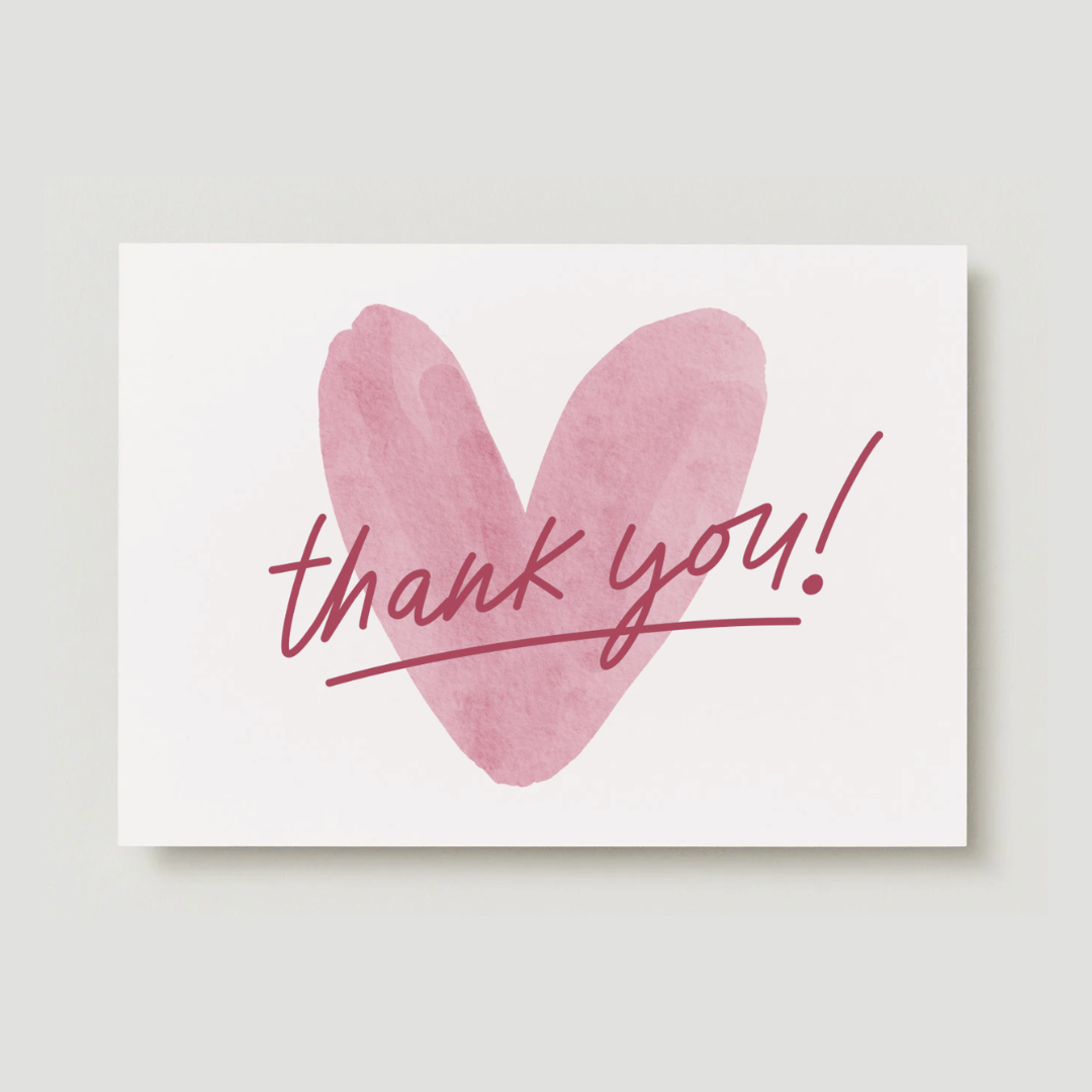 Thank You Card - 50 bucăți | Model N2