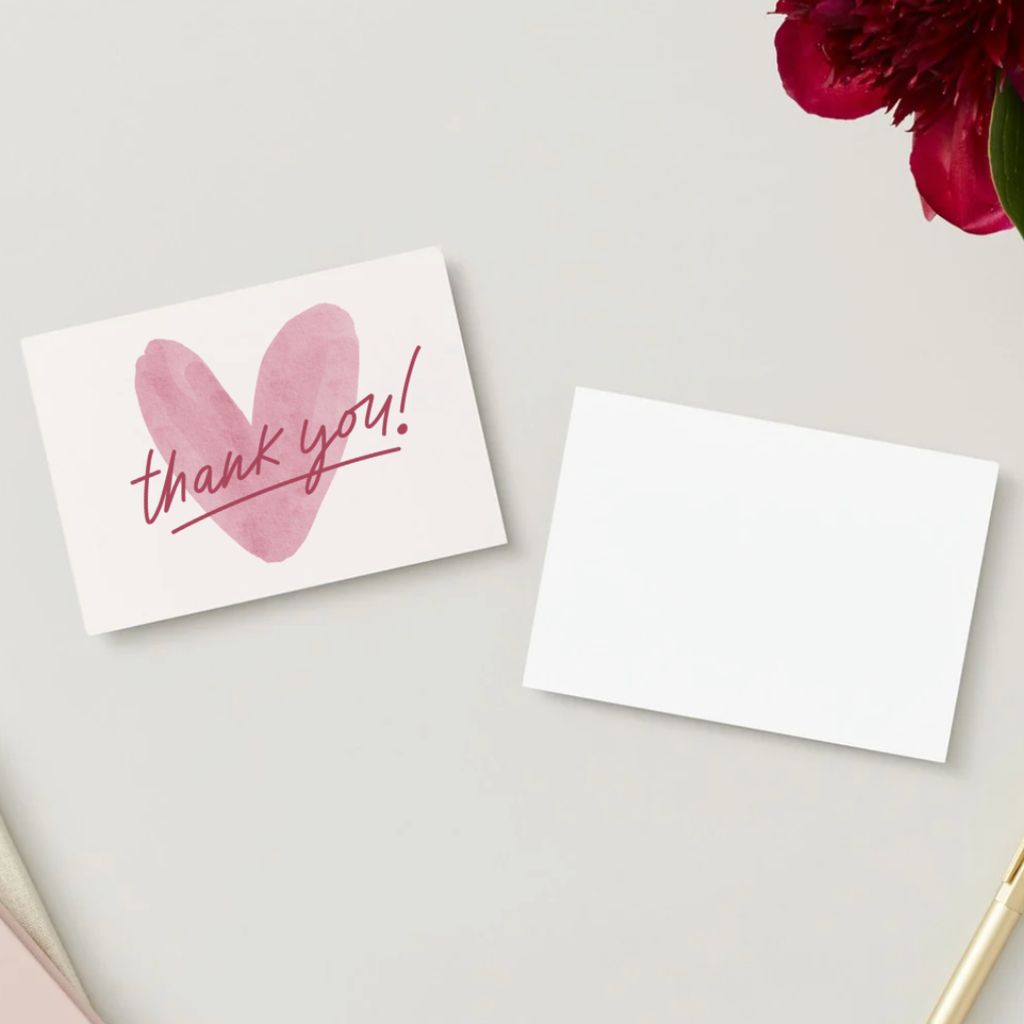 Thank You Card - 50 bucăți | Model N2